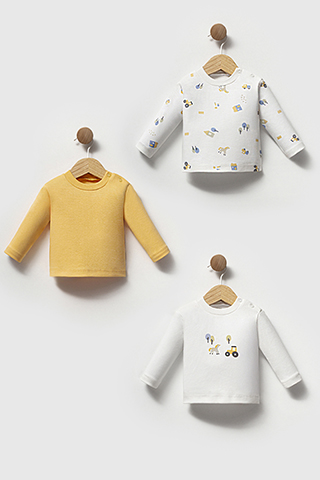 Tractor Theme 3'lü Sweat